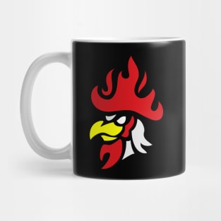 fire rooster Mug